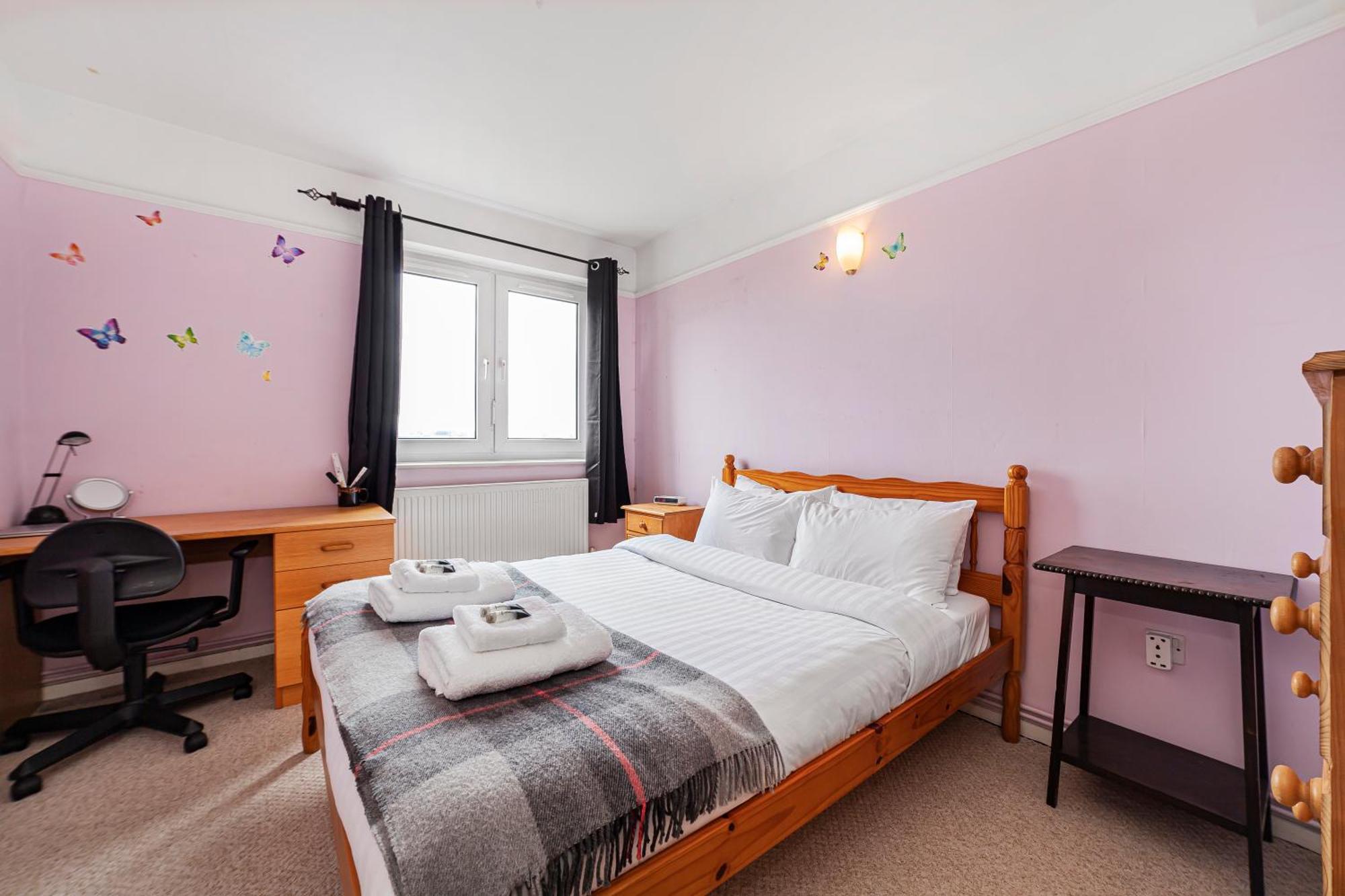 Elegant 1Br Flat With Balcony & City View, Walworth London Ngoại thất bức ảnh