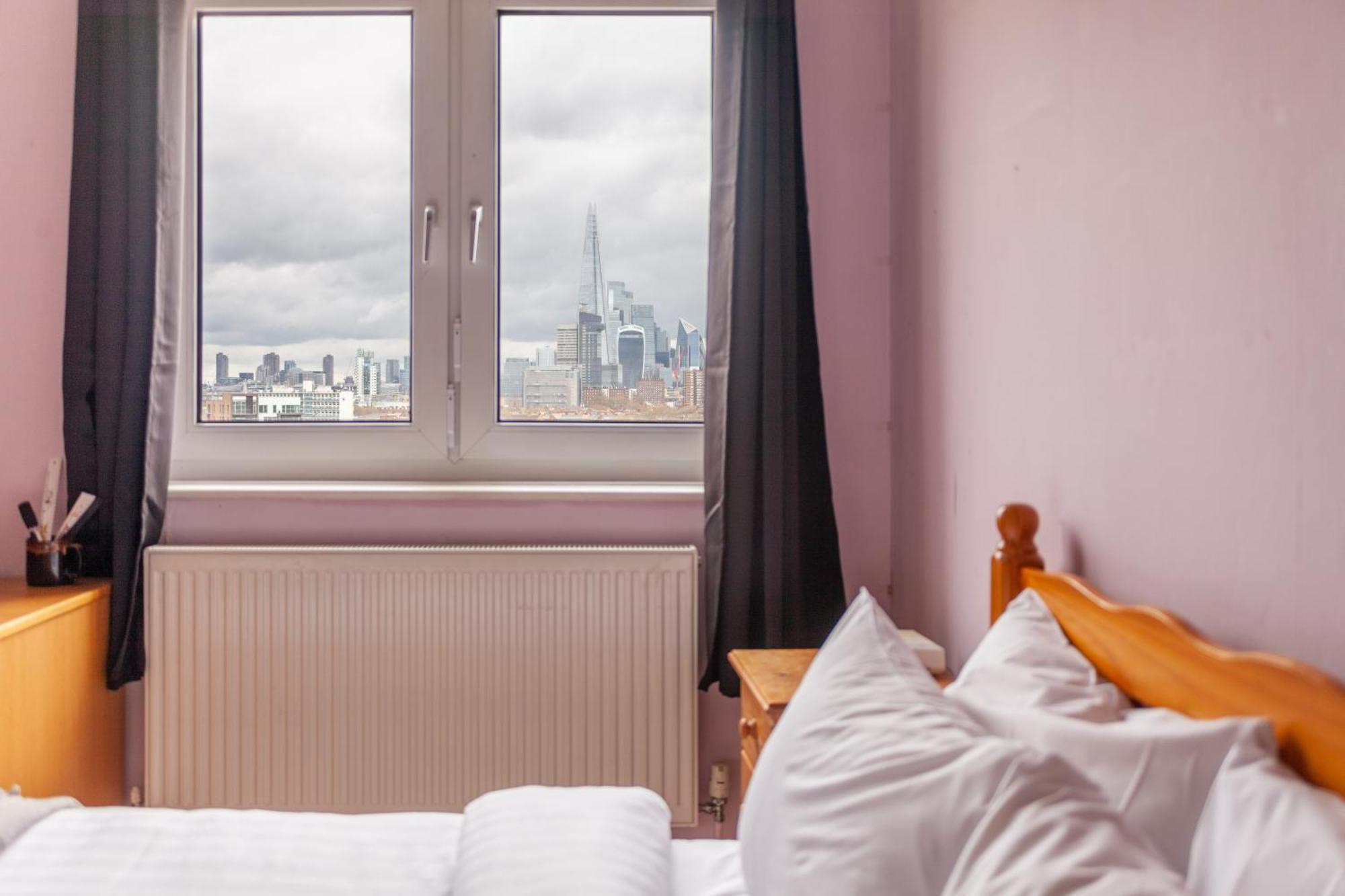 Elegant 1Br Flat With Balcony & City View, Walworth London Ngoại thất bức ảnh